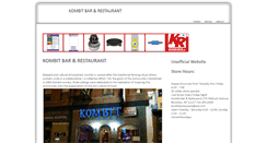 Desktop Screenshot of kombitrestaurant.com